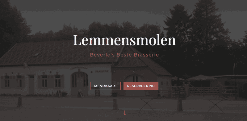 Homepagina Brasserie Lemmensmolen