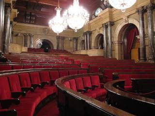 Parlament de Catalunya, hemicicle