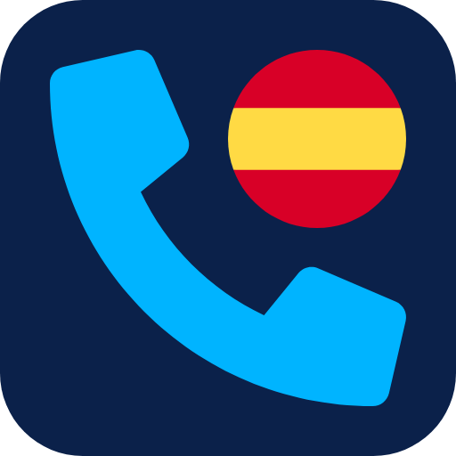 Telefoon Spanje icoon